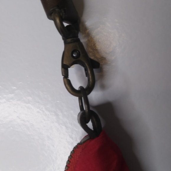 NWT French Connection silk  beaded handbag  gorgeous pink  Barbie core - Picture 9 of 16